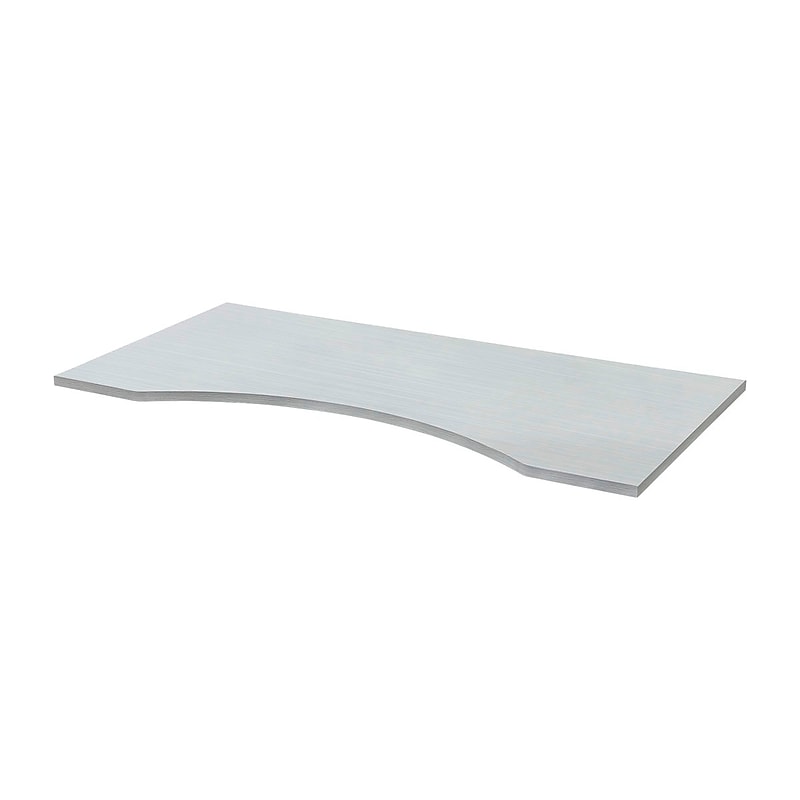 Monoprice 5' Table Top for Sit-Stand Height Adjustable Desk, White (121604) image 1