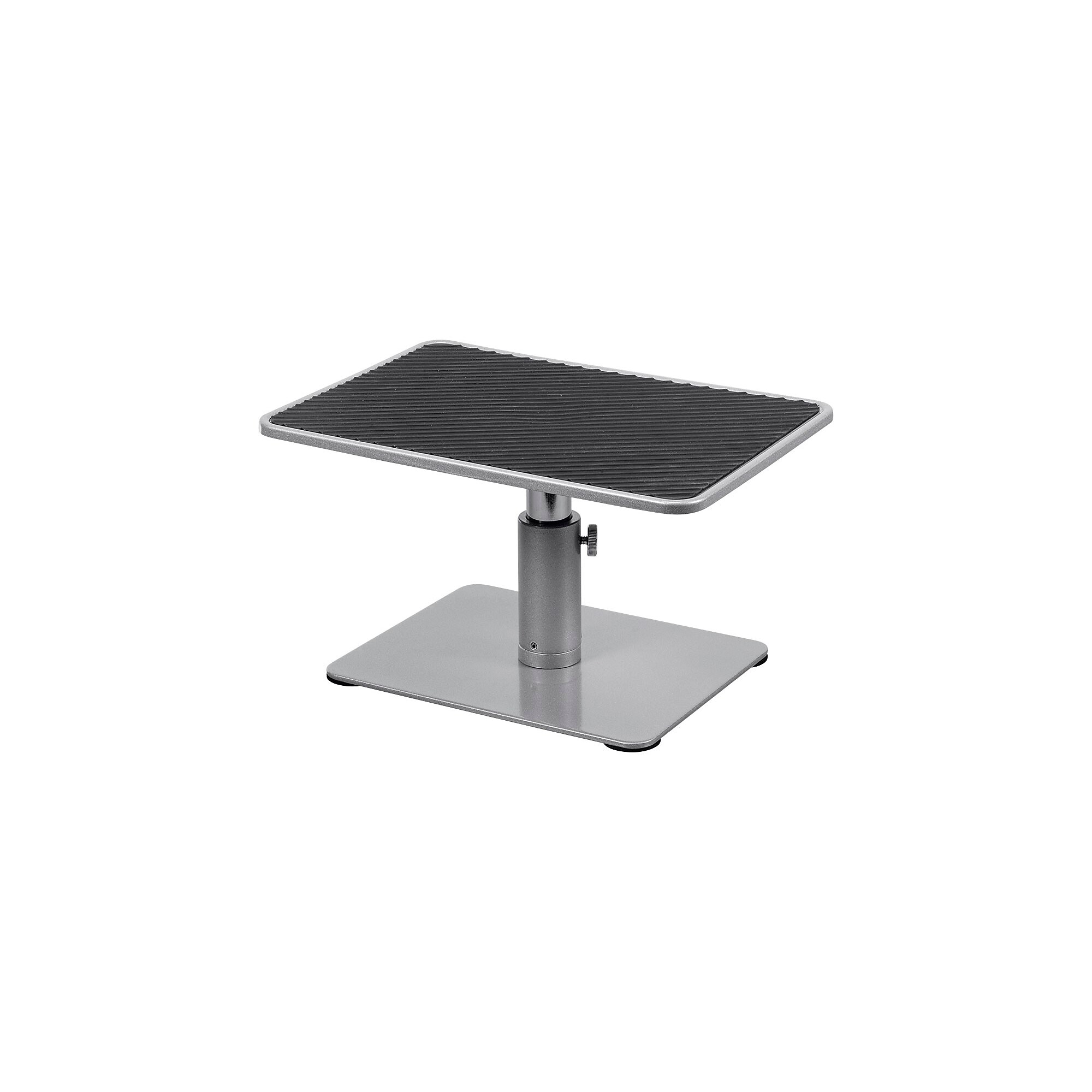 Monoprice Workstream Universal Adjustable Monitor Riser Stand, 4.6″ to 6.5″, Black/Gray (116250) Sansujyuku sansujyuku.com