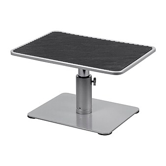 Monoprice Workstream Universal Adjustable Monitor Riser Stand, Black/Gray (116250)