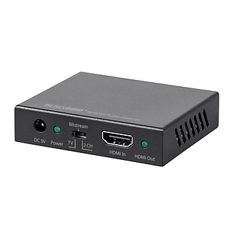 Monoprice Blackbird 4K HDMI Audio Extractor, 18Gbps, HDCP 2.2 (124278)