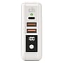 cellhelmet Multi-Charge Pro 8,000 mAh Power Bank and Qi Wireless Charger with 1 USB-C and 2 USB Outputs, White (CHQi-ALL)~#|#~sp217025001_sc7