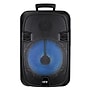 QFX 12-In. True Wireless Stereo Bluetooth Rechargeable Speaker with Wired Microphone & Stand, Black (PBX-1206SM)~#|#~sp217025008_sc7