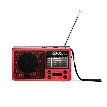 GPX® R055B Portable AM/FM Radio | Staples