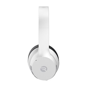 Raycon The Fitness Wireless Noise Canceling Over-Ear Headphones with Microphone, Bluetooth, Pearl White (RBH841-23E-WHI)