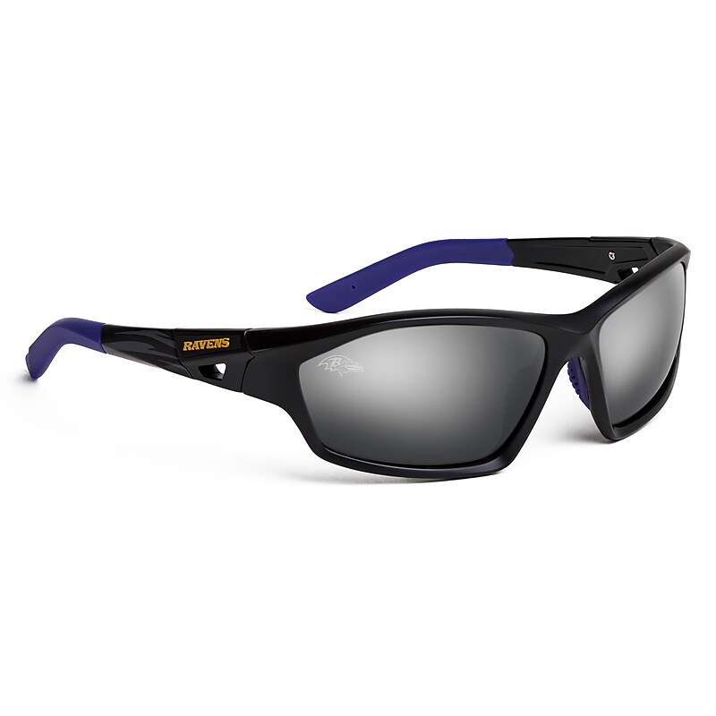Eye Ojo NFL Baltimore Ravens Premium NFL Sunglasses, Lateral Style (666197001086) image 1