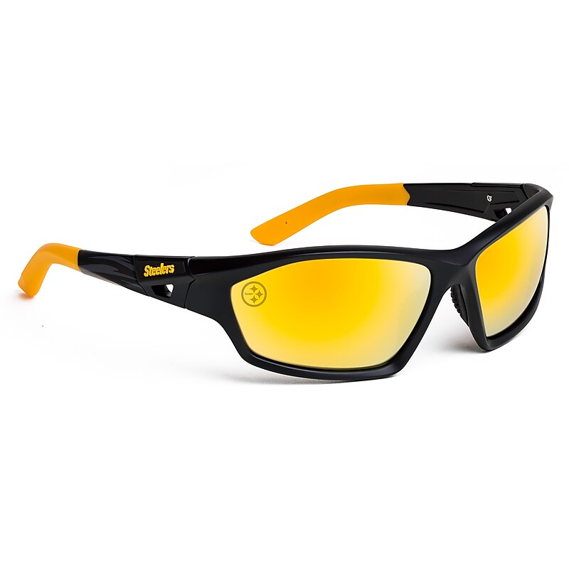 Eye Ojo NFL Pittsburgh Steelers Premium NFL Sunglasses, Lateral Style (666197001307) image 1
