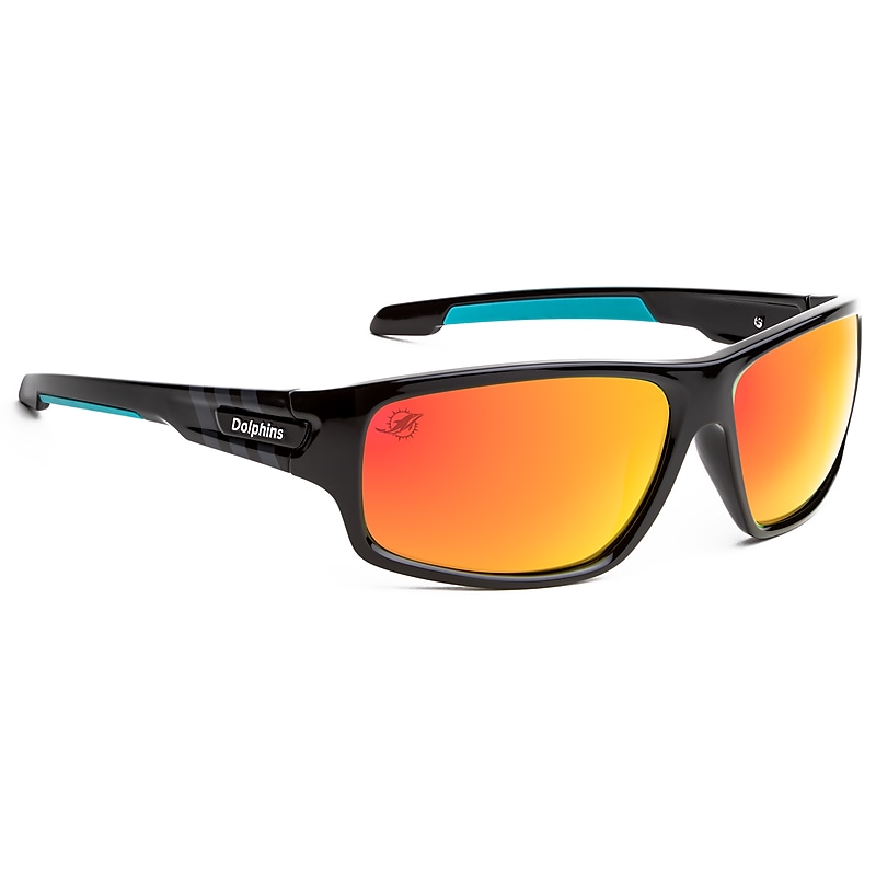 Eye Ojo NFL Miami Dolphins Premium NFL Sunglasses, Catch Style (666197000584) image 1