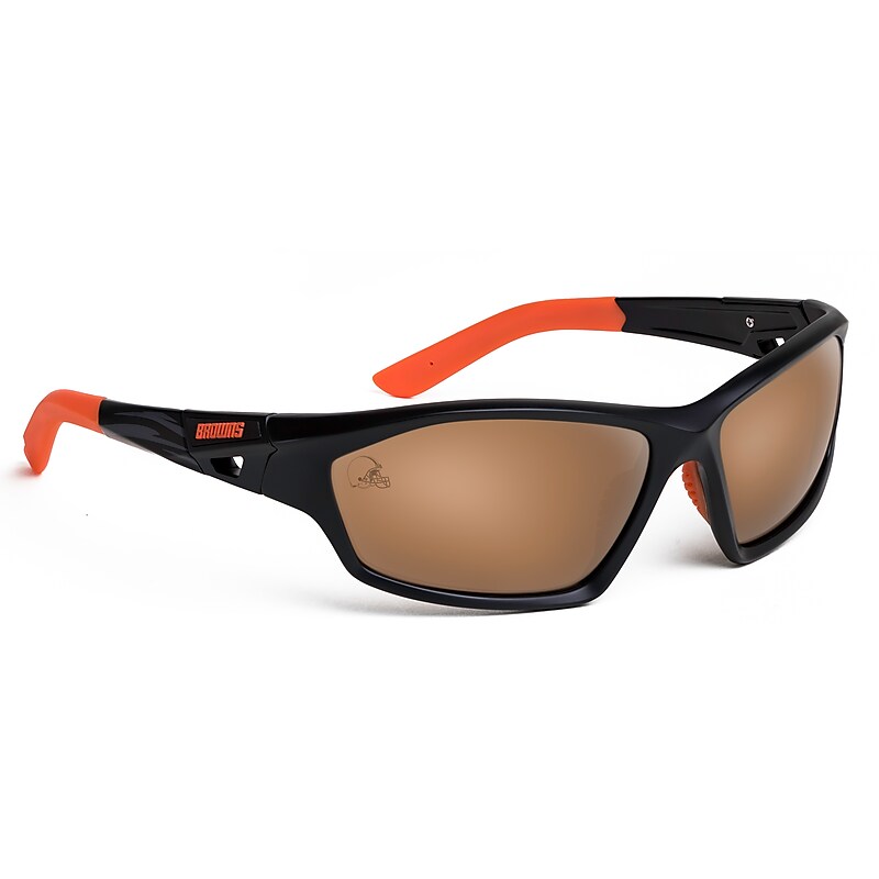Eye Ojo NFL Cleveland Browns Premium NFL Sunglasses, Lateral Style (666197001130) image 1
