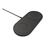 Belkin BoostCharge Dual Wireless Charging Pads, Black (WIZ002TTBK)~#|#~sp217757190_sc7
