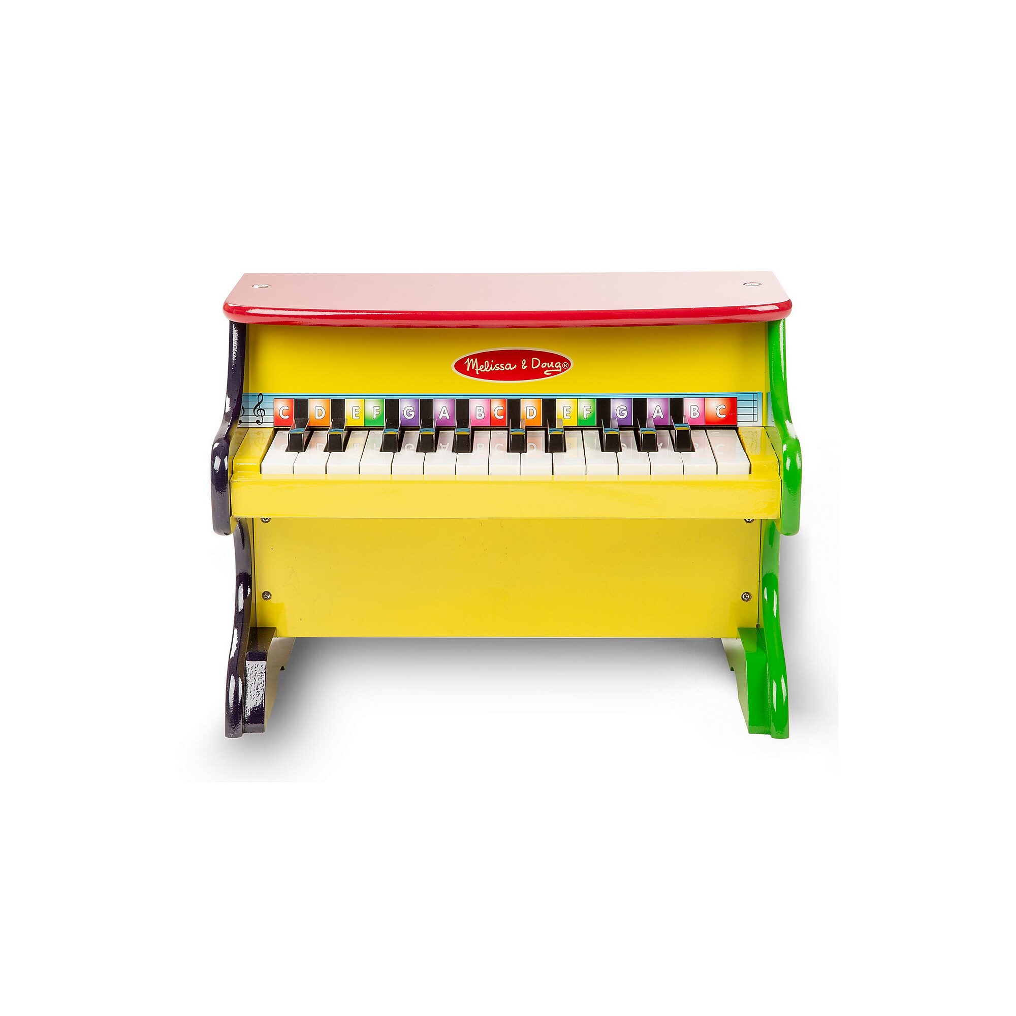 Melissa & Doug Learn-to-Play Piano with Wooden Lift-Top Desk & Chair, White (1314-30231-KIT) Sansujyuku sansujyuku.com