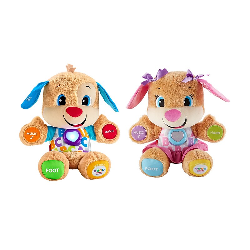 Fisher-Price Laugh & Learn Smart Stages Set Puppy and Sis (FDF21-FDF22-KIT) image 1