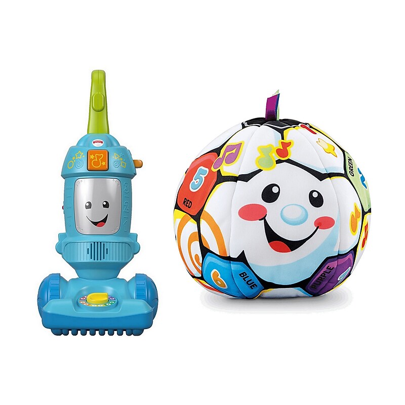 Fisher-Price Laugh & Learn Light-up Learning Vacuum Fisher-Price with Singin' Soccer Ball (FNR97-BHJ28-KIT) image 1