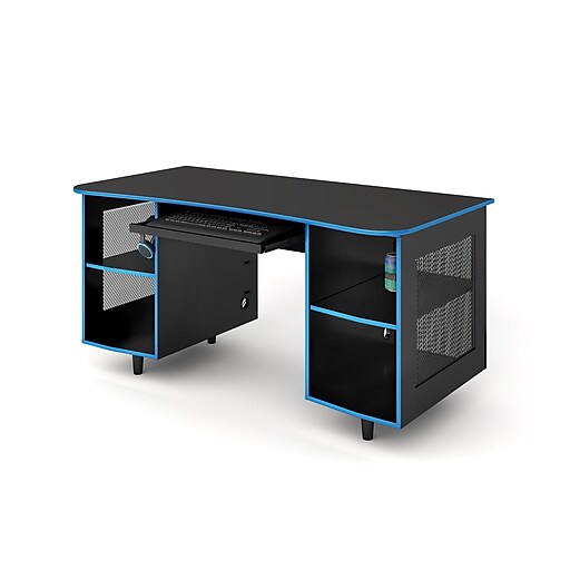 Staples Emergent Gaming Desk, Black (SPUSEGDB) Staples
