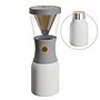 ASOBU 5-Cups Single Serve Coffee Maker,  White (ADNAKB900WT)~#|#~sp218080763_sc7