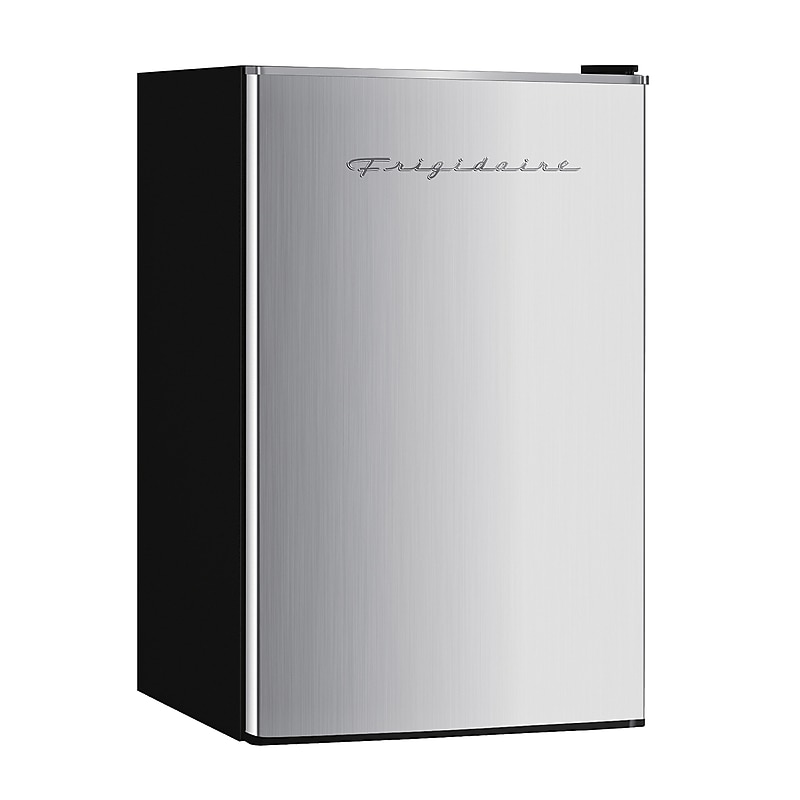 Frigidaire Retro Compact Refrigerator, 3.2 Cu. Ft., Chrome (CUREFR3236COM) image 1