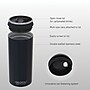 ASOBU Double-Walled Vacuum-Insulated Stainless Steel Multi-Can Cooler Sleeve with Reusable Pocket Straw, Pink (FC4G)~#|#~sp218083289_sc7