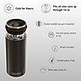 ASOBU Double-Walled Vacuum-Insulated Stainless Steel Multi-Can Cooler Sleeve with Reusable Pocket Straw, Pink (FC4G)~#|#~sp218083294_sc7