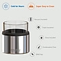 ASOBU On the Rocks Insulated Whiskey Kuzie, 10.5 oz., Silver (NA-LAO21)~#|#~sp218083309_sc7
