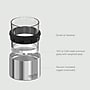 ASOBU On the Rocks Insulated Whiskey Kuzie, 10.5 oz., Silver (NA-LAO21)~#|#~sp218083311_sc7