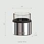 ASOBU On the Rocks Insulated Whiskey Kuzie, 10.5 oz., Silver (NA-LAO21)~#|#~sp218083312_sc7