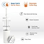 ASOBU Marina See-Through Triton Tumbler with Flexible Straw, 28 oz., White (ICT400)~#|#~sp218084113_sc7