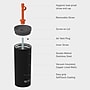 ASOBU Super Sippy Insulated Coffee Tumbler, 20 oz., Black (NA-ICT200)~#|#~sp218084132_sc7