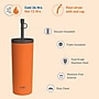 ASOBU Super Sippy Insulated Coffee Tumbler, 20 oz., Orange (NA-ICT200)~#|#~sp218084140_sc7