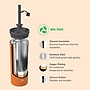 ASOBU Super Sippy Insulated Coffee Tumbler, 20 oz., Orange (NA-ICT200)~#|#~sp218084141_sc7