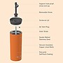 ASOBU Super Sippy Insulated Coffee Tumbler, 20 oz., Orange (NA-ICT200)~#|#~sp218084142_sc7