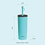 ASOBU Super Sippy Insulated Coffee Tumbler, 20 oz., Teal (NA-ICT200)~#|#~sp218084150_sc7