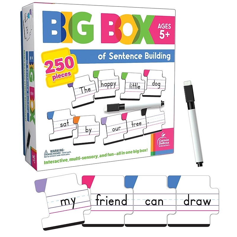 Carson Dellosa Big Box of Sentence Building Games image 1