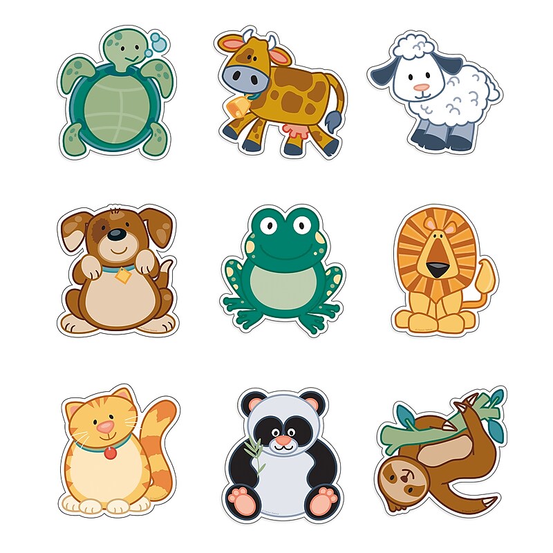 Carson-Dellosa Animals Mega Pack Cutouts image 1