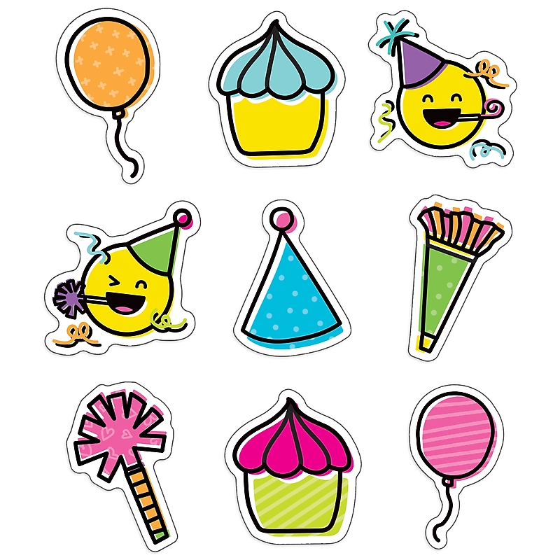 Carson-Dellosa Birthday Mega Pack Cutouts image 1
