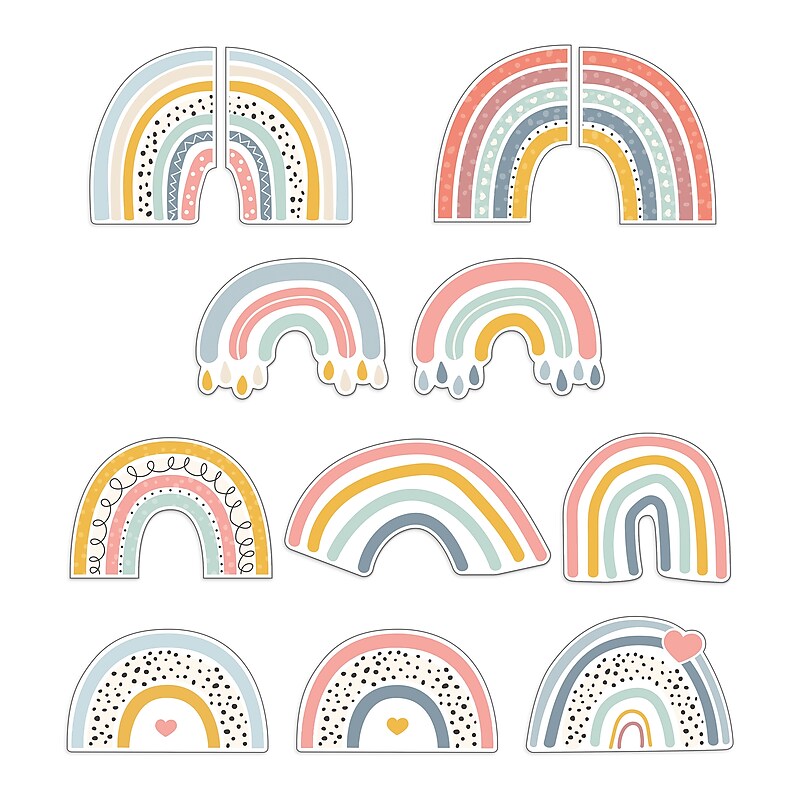 Carson-Dellosa We Belong Rainbow Fun Cutouts image 1
