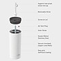ASOBU Super Sippy Insulated Coffee Tumbler, 20 oz., White (NA-ICT200)~#|#~sp218084257_sc7