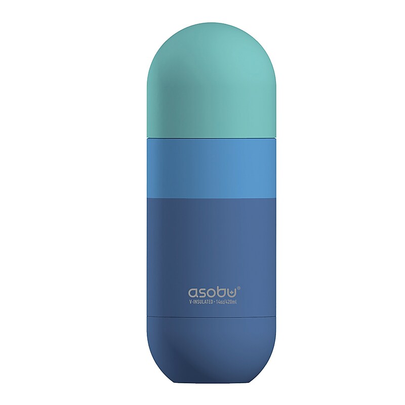 ASOBU Orb Water Bottle, 14 oz., Pastel Blue (SBV30) image 1