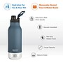 ASOBU Buddy 3-in-1 Water Bottle with Removable Dog Bowl & Food Compartment, 32 oz., Blue (SDB2)~#|#~sp218084332_sc7