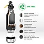 ASOBU Buddy 3-in-1 Water Bottle with Removable Dog Bowl & Food Compartment, 32 oz., Black (SDB2)~#|#~sp218084340_sc7