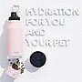 ASOBU Buddy 3-in-1 Water Bottle with Removable Dog Bowl & Food Compartment, 32 oz., Pink (SDB2)~#|#~sp218084358_sc7