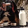 ASOBU Buddy 3-in-1 Water Bottle with Removable Dog Bowl & Food Compartment, 32 oz., White (SDB2)~#|#~sp218084368_sc7