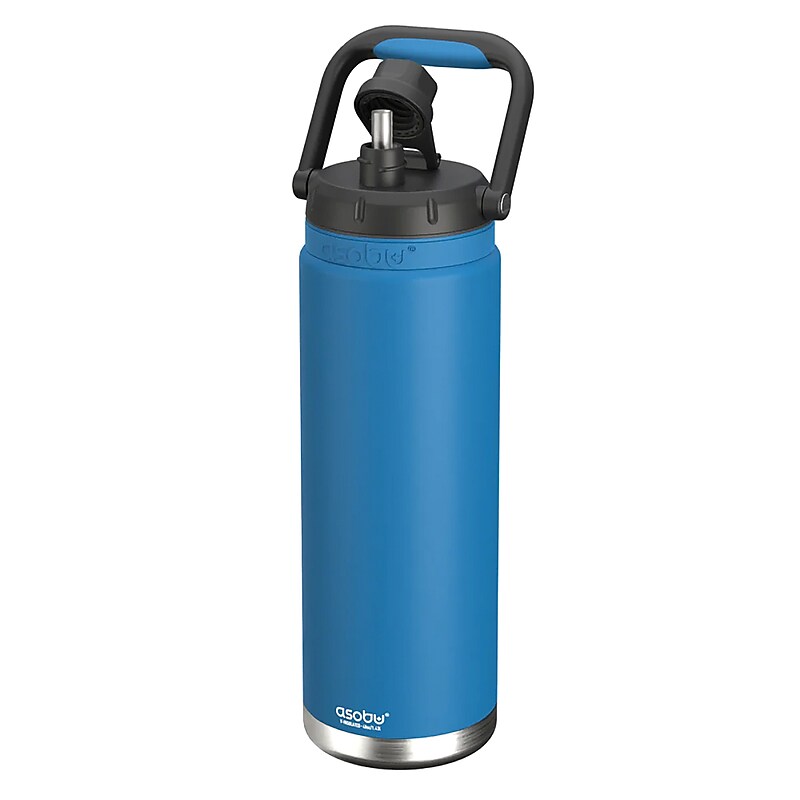 ASOBU Canyon Stainless Steel Vacuum Insulated Water Bottle, 50 oz., Blue (ADNATMF7B) image 1