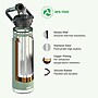 ASOBU Canyon Stainless Steel Vacuum Insulated Water Bottle, 50 oz., Green (ADNATMF7G)~#|#~sp218084388_sc7