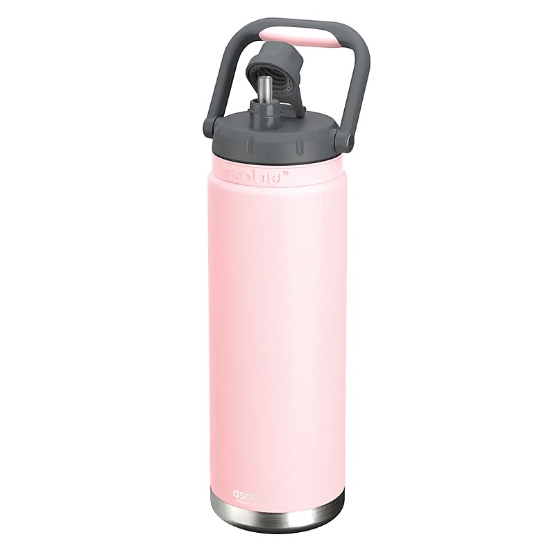 ASOBU Canyon Stainless Steel Vacuum Insulated Water Bottle, 50 oz., Pink (ADNATMF7P) image 1