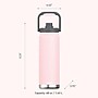 ASOBU Canyon Stainless Steel Vacuum Insulated Water Bottle, 50 oz., Pink (ADNATMF7P)~#|#~sp218084397_sc7