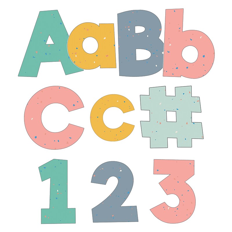 Carson-Dellosa We Belong Education Bulletin Board Letters  (130097) image 1