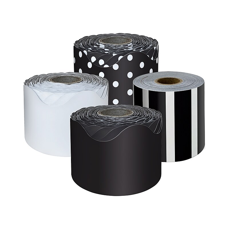 Carson-Dellosa Farmhouse Rolled Border Set, 4 Pack (145299) image 1