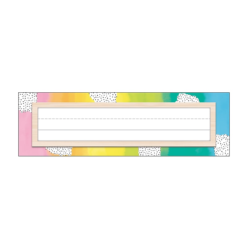 Carson-Dellosa Creatively inspired Name Plates (122156) image 1