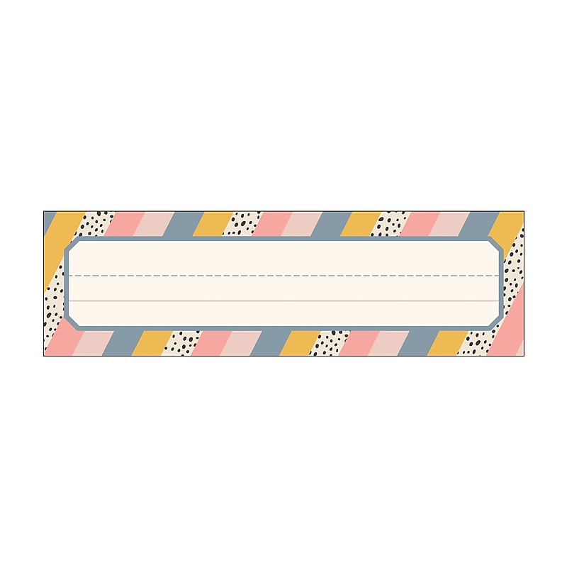 Carson-Dellosa We Belong Name Plates (122155) image 1