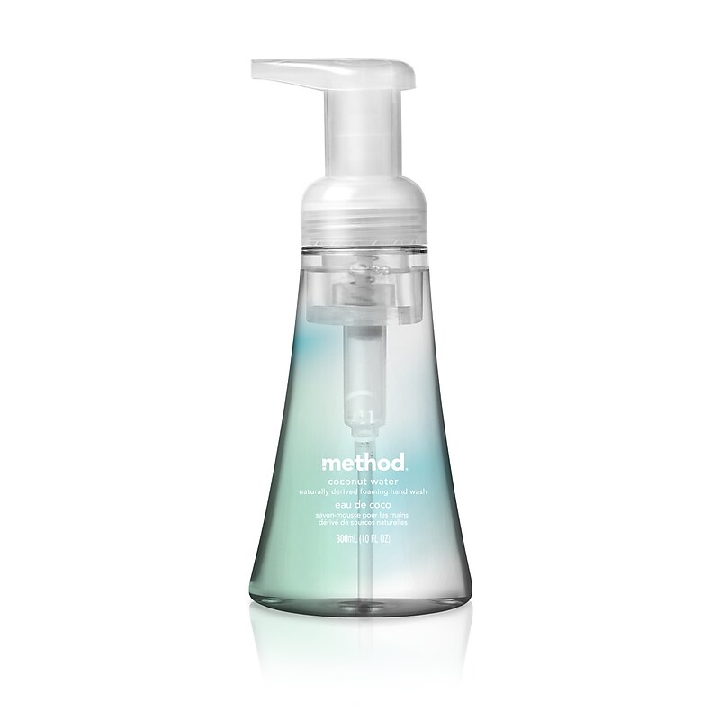 Method Foaming Hand Wash, Coconut Water Scent, 10 oz. (01854) image 1