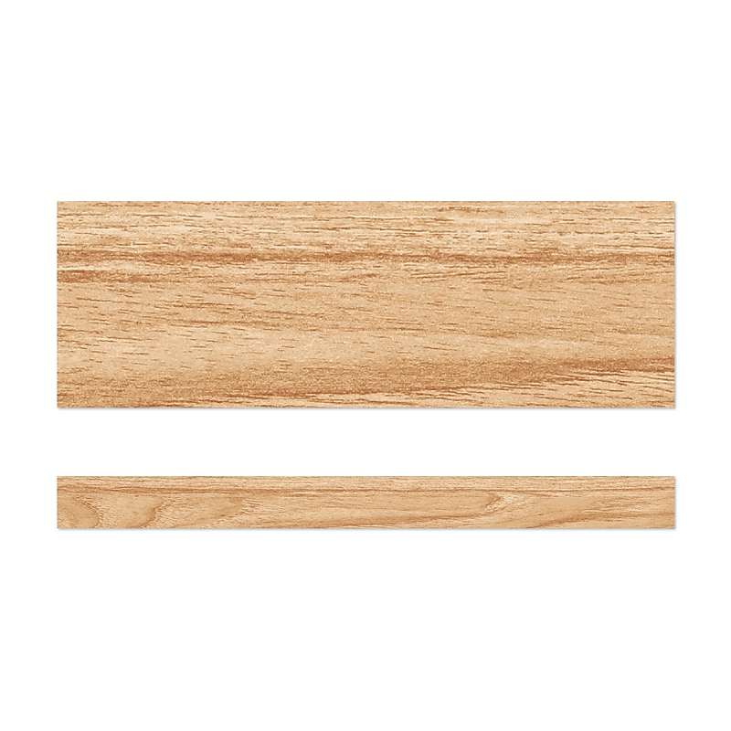 Carson-Dellosa Grow Together Light Wood Grain Straight Bulletin Board Borders (108491) image 1
